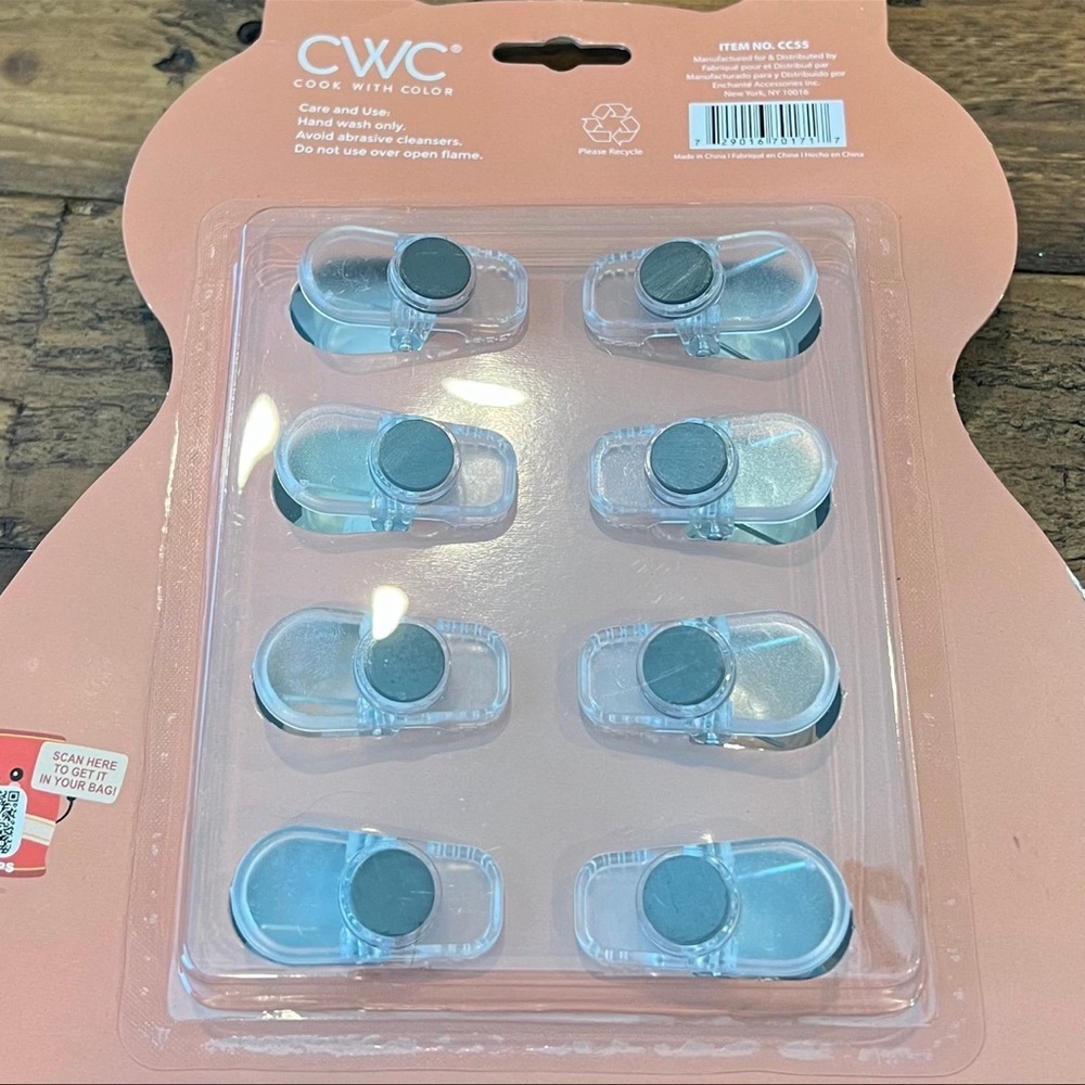 CWC Cat Bag Clips 8 piece - Picture 5 of 6